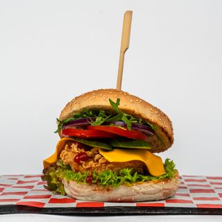 Chicken Burger a la Drwal