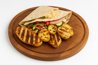 Piadina cu mortadella&fistic 500g