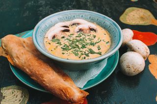 სოკოს კრემ-სუპი 