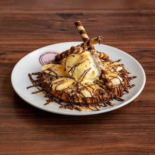 Waffli banana
