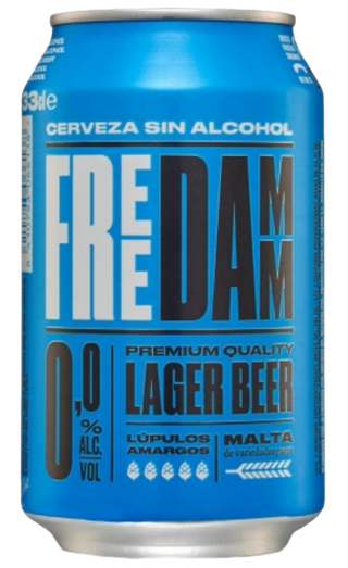 Cerveza Lata Free Damm (330 Ml.)