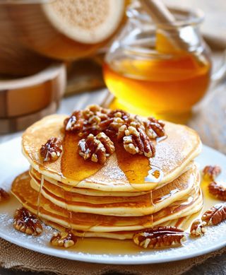 Palačinke med,orasi