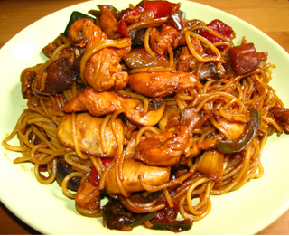 Fideos Con Pollo