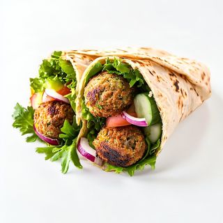 Piadina falafel