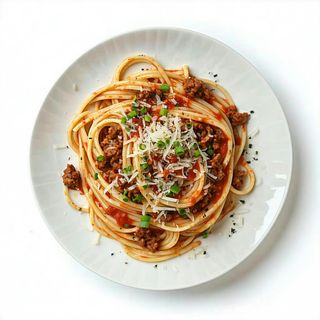 37. Spaghetti saltati con carne