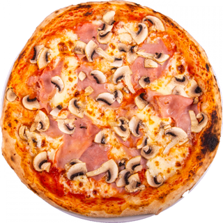 Pizza Prosciutto e funghi 
