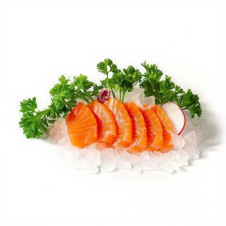 198.- Sashimi Salmón (6 Pzs.)