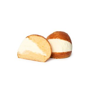 Minisuizo de crema y nata