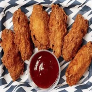 Menú alitas con mostaza y miel (8 pzs.)