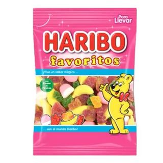 Caramelos De Goma Favoritos Haribo 90 Gr.