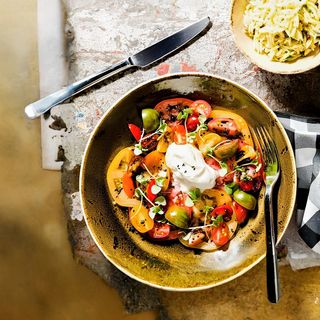 Сьомгова пъстърва с картофено пюре﻿ (300г)