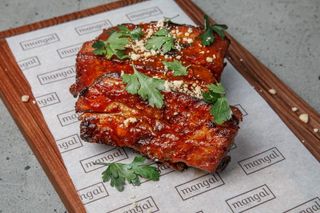 Coaste de porc bbq Kansas City