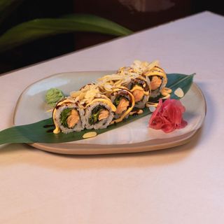 Salmão Empanado