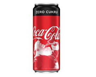 Napój Coca-Cola zero 330ml puszka
