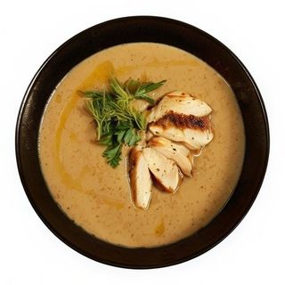 Sopa De Pollo Con Champiñones