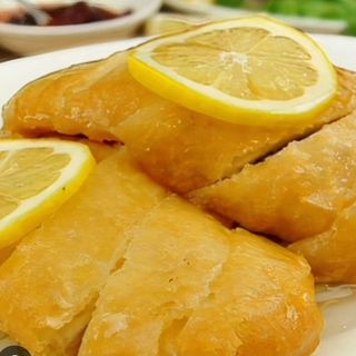 7. Pollo salsa al limón