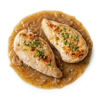 Pechuga de Pollo Asada al Curry Amarillo