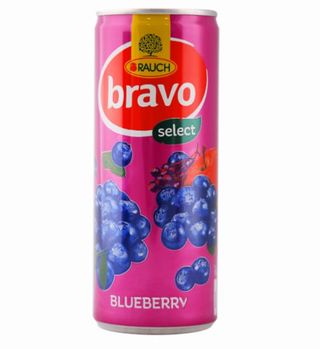 Bravo borovnica 0,25 l