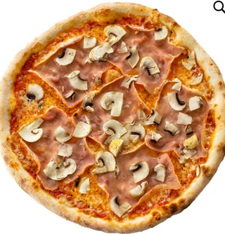 Pizza Prosciutto Funghi