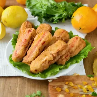 Palitos De Cangrejo Fritos