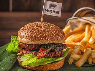 Бургер з рослинним м’ясом та корнеплодами (Веган) (260/80g)