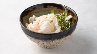 Chipsy krewetkowe z ostrą posypką togarashi