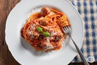 Spaghetti Con Polpette