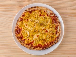 Pizza De Curry (33 Cm.)