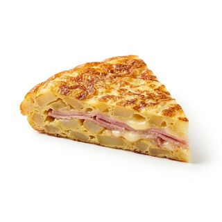 Tortilla De Patata Con York Y Queso (Porción)