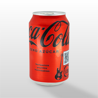 Coca-Cola Zero Azúcar lata 330ml.