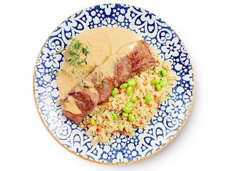 Телятина в вершковом соусi (160/160/40 g)