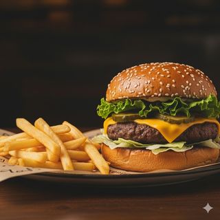 Menù cheeseburger