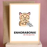 Tarjeta "Enhorabona"