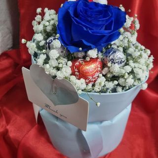 Pretty bouquet blu