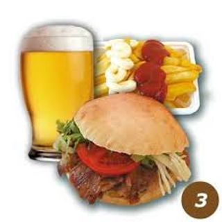 Panino kebab birra menu