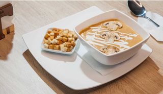 Supă cremă de ciuperci