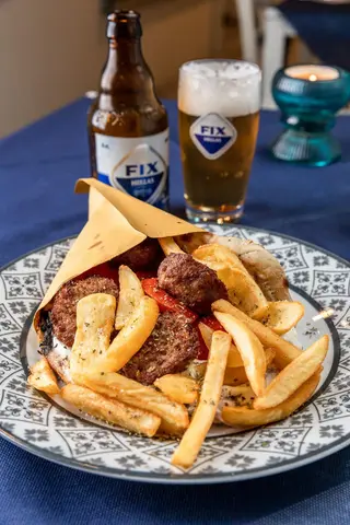 Pita vegetariana