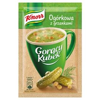 Ogórkowa z grzankami Gorący Kubek . 0.013кг