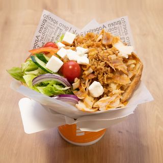 KEBAB AMERYKAŃSKI TORTILLA/ BUŁKA/ PITA KING SPECJAŁ