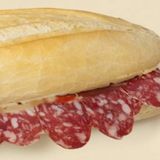 Bocadillo De Salchichón Chorizo Pitufo