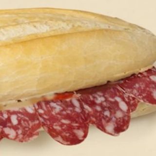 Bocadillo De Salchichón Chorizo Pitufo