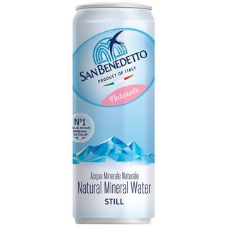 Acqua in lattina naturale