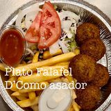 Plato Combinado De Falafel Y Ensalada