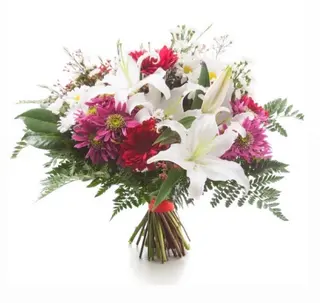 Bouquet Lys- Gerbera