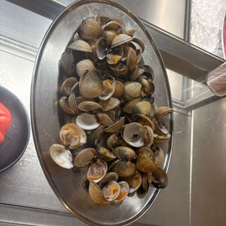 Berberechos al vapor 