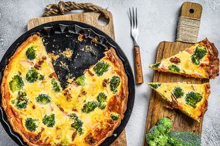 Quiche Brocoli Somon