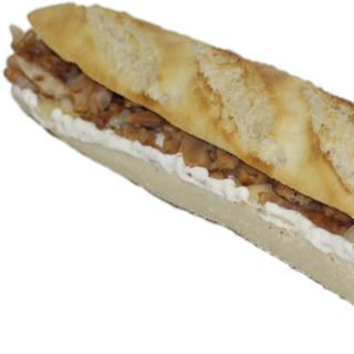 Bocadillo de kebab ternera 