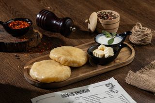 კვარაბია გაწურული მაწვნით