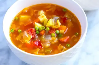 Spicy Root Veg Soup 