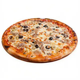 Pizza especial mediterránea (mediana)